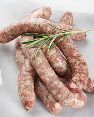 LOT DE 6 SAUCISSES A L'AIL DES OURS