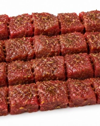 LOT DE 4 BROCHETTES DE BOEUF