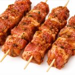 BROCHETTE DE PORC MARINE X4