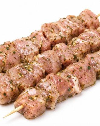 BROCHETTE DE VEAU MARINE X4
